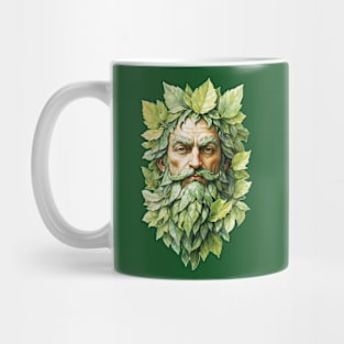 Green Man Wicca Witch Witchcraft Pagan Gift Mug